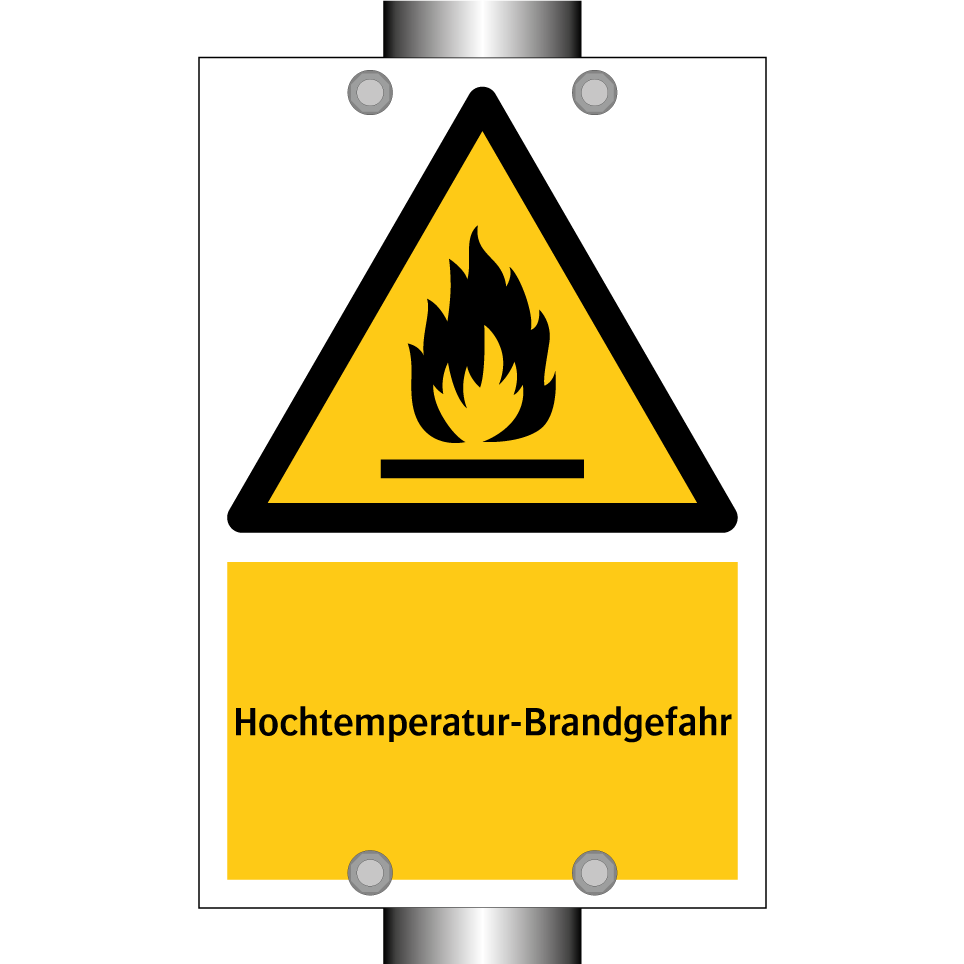 Hochtemperatur-Brandgefahr
