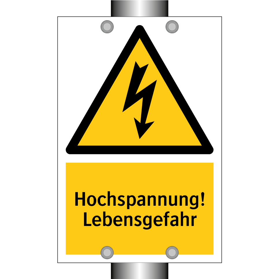 Hochspannung! Lebensgefahr