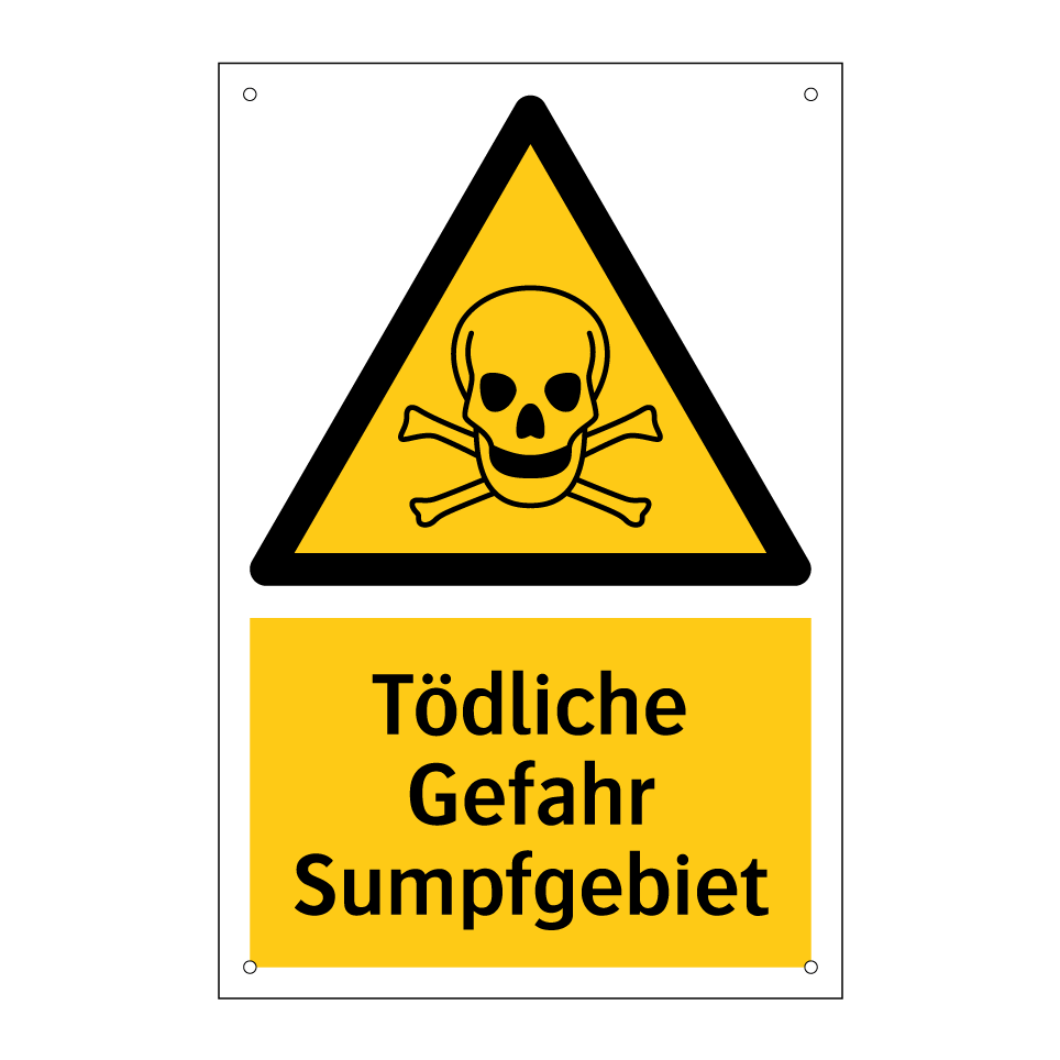 Tödliche Gefahr Sumpfgebiet