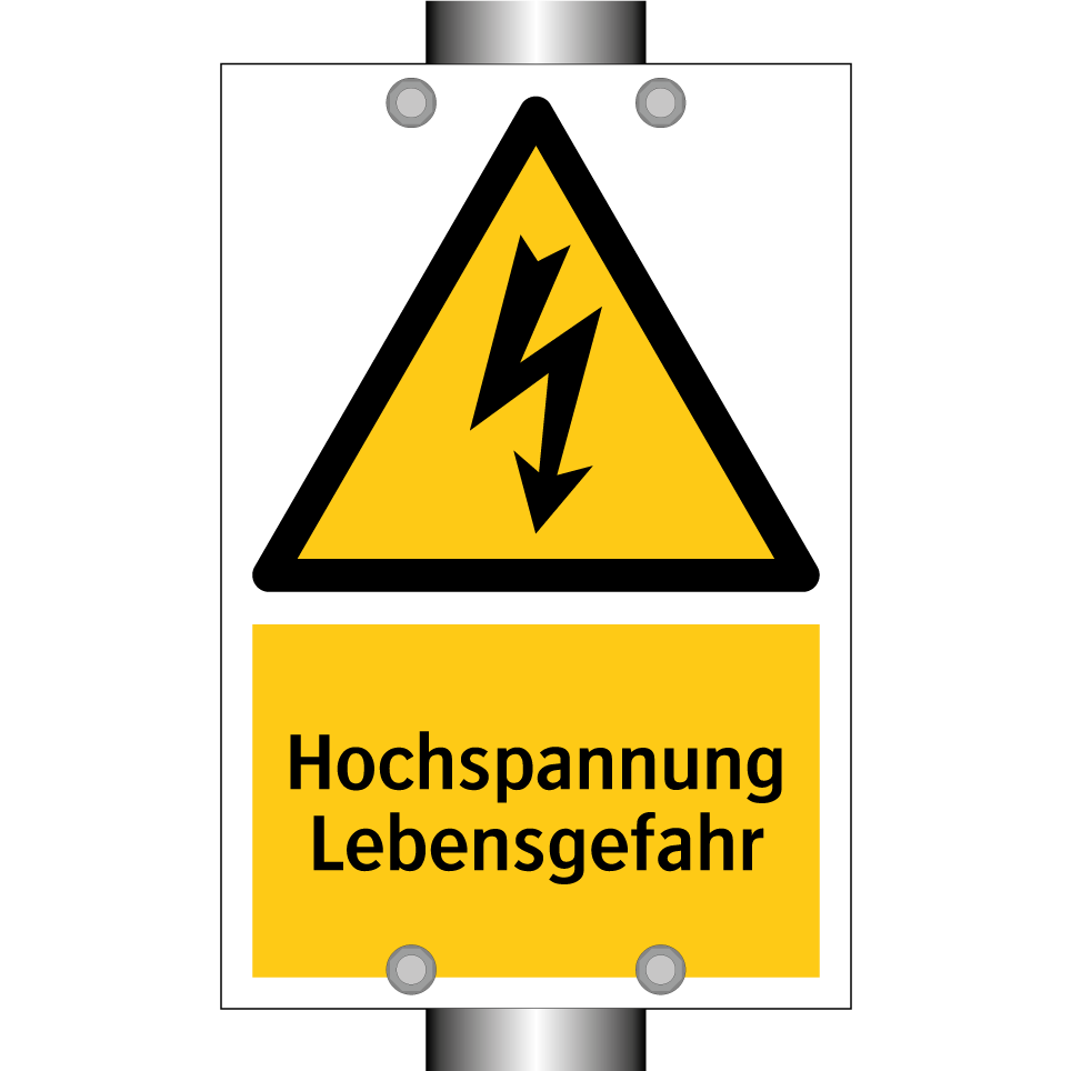 Hochspannung Lebensgefahr