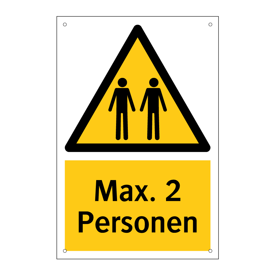 Max. 2 Personen