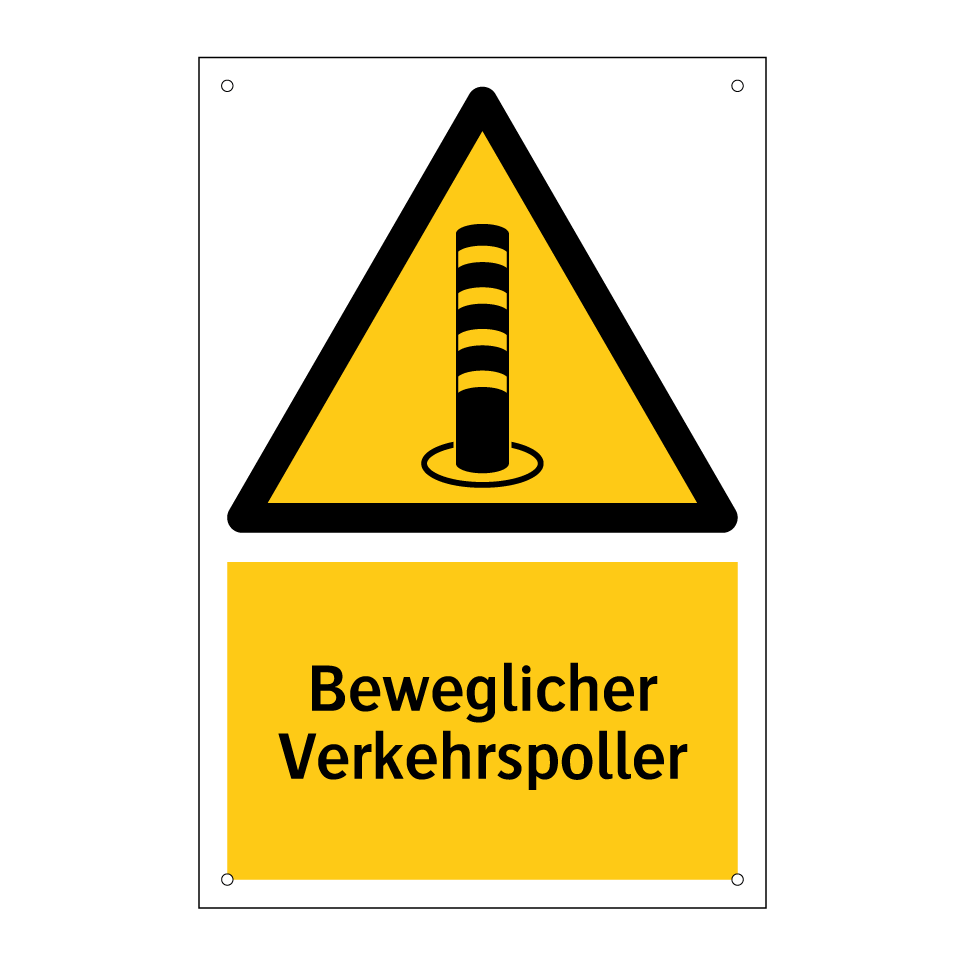Beweglicher Verkehrspoller