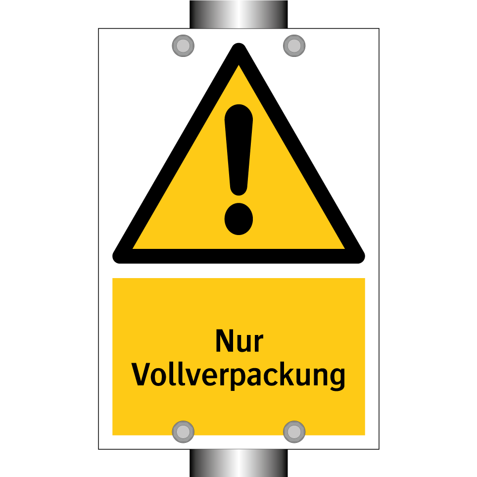 Nur Vollverpackung