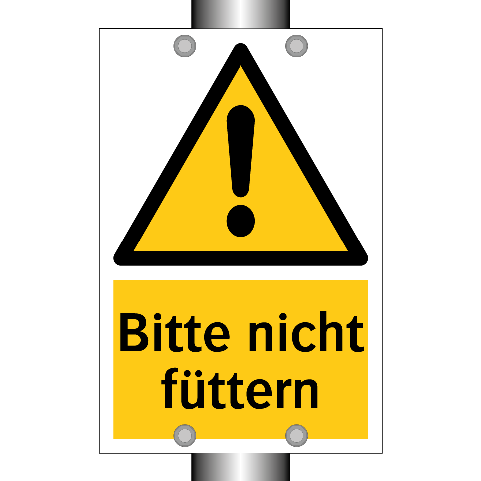 Bitte nicht füttern
