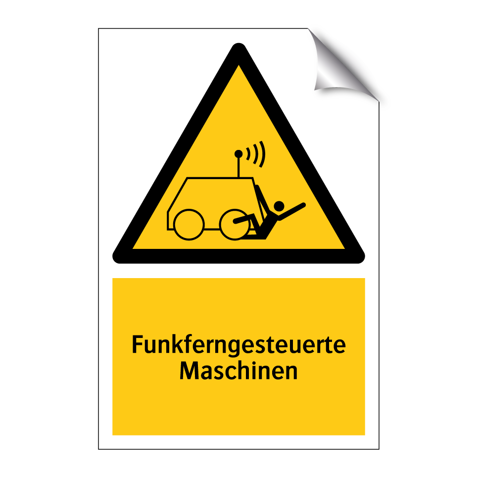 Funkferngesteuerte Maschinen
