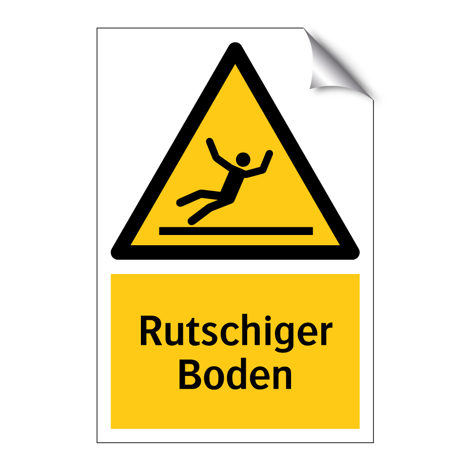 Rutschiger Boden