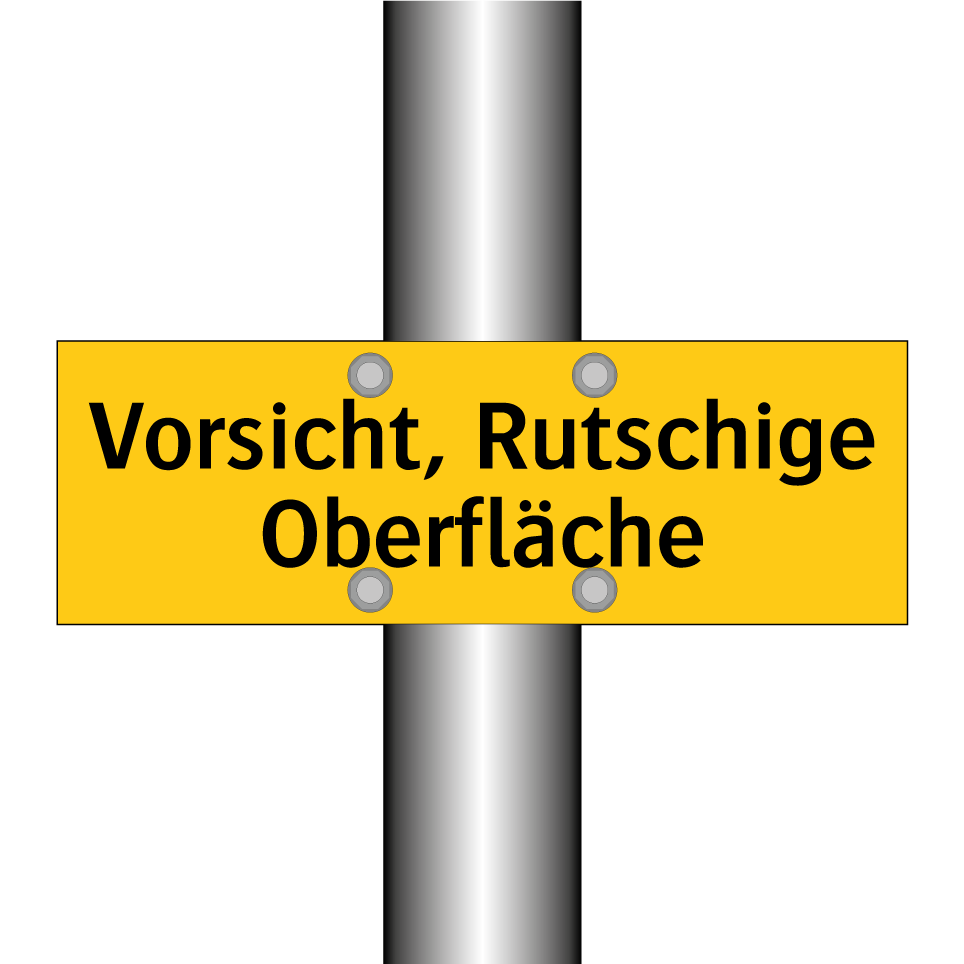 Vorsicht, Rutschige Oberfläche
