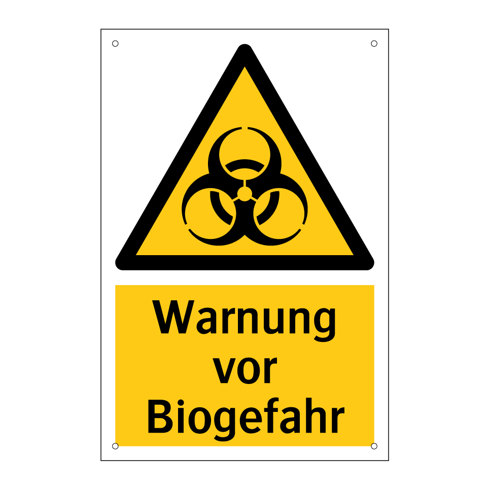 Warnung vor Biogefahr