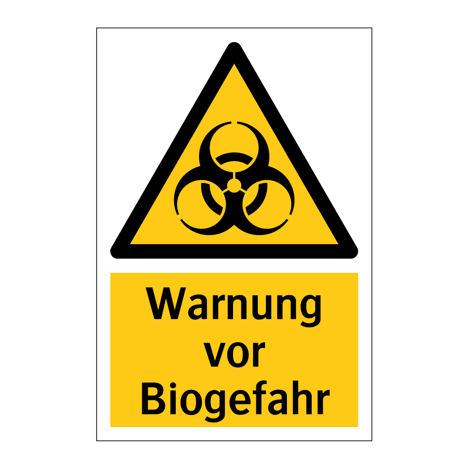 Warnung vor Biogefahr