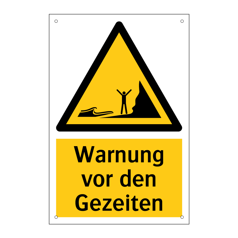 Warnung vor den Gezeiten