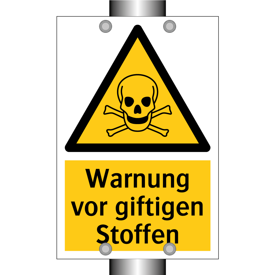 Warnung vor giftigen Stoffen