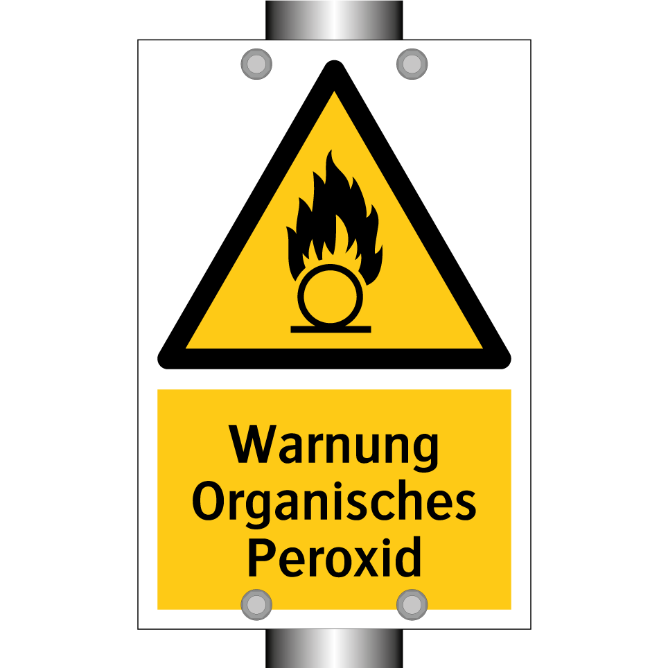 Warnung Organisches Peroxid