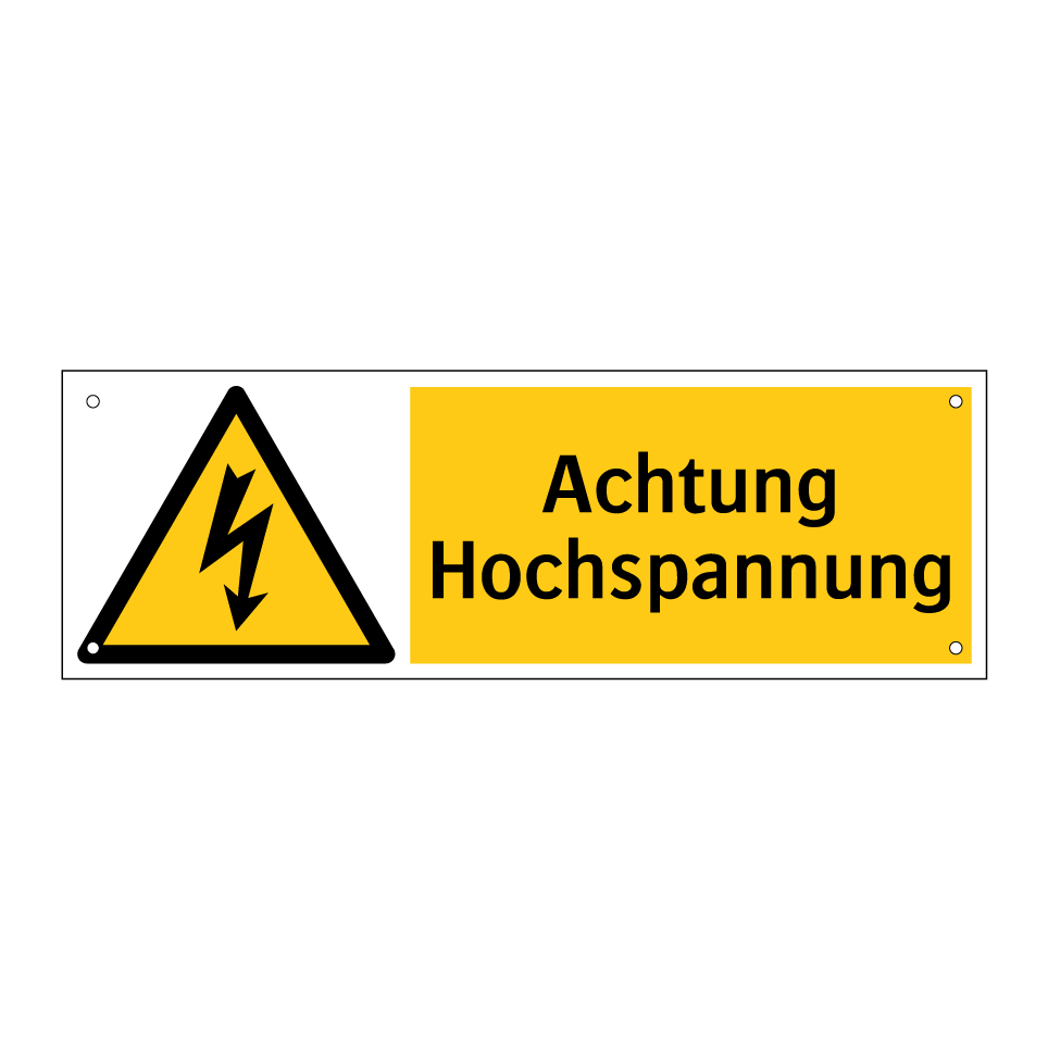Achtung Hochspannung