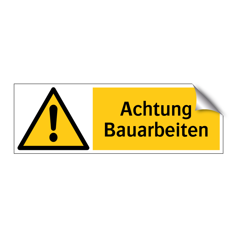 Achtung Bauarbeiten