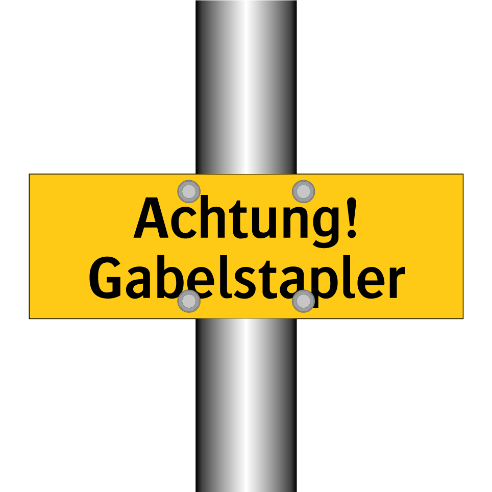 Achtung! Gabelstapler