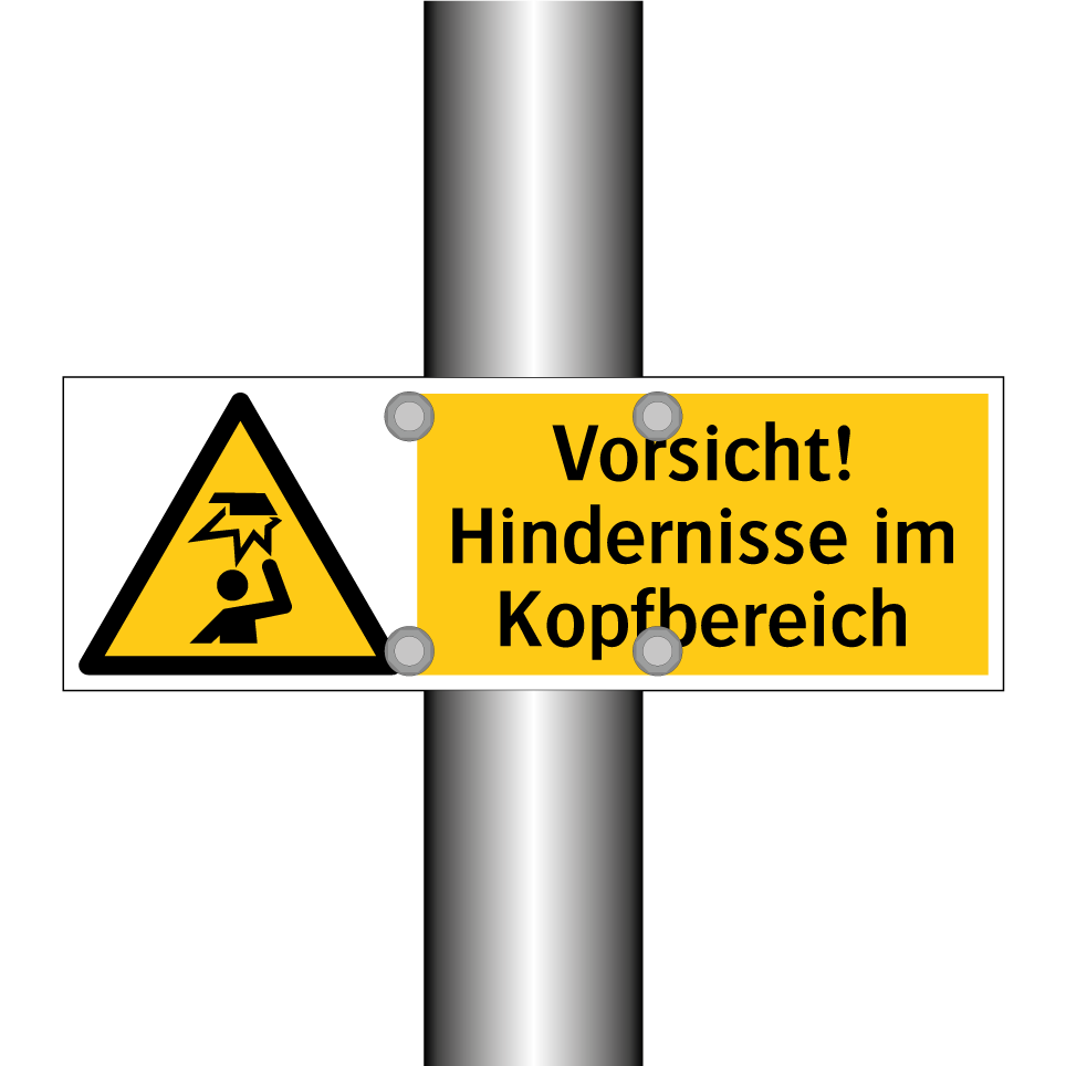 Vorsicht! Hindernisse im Kopfbereich