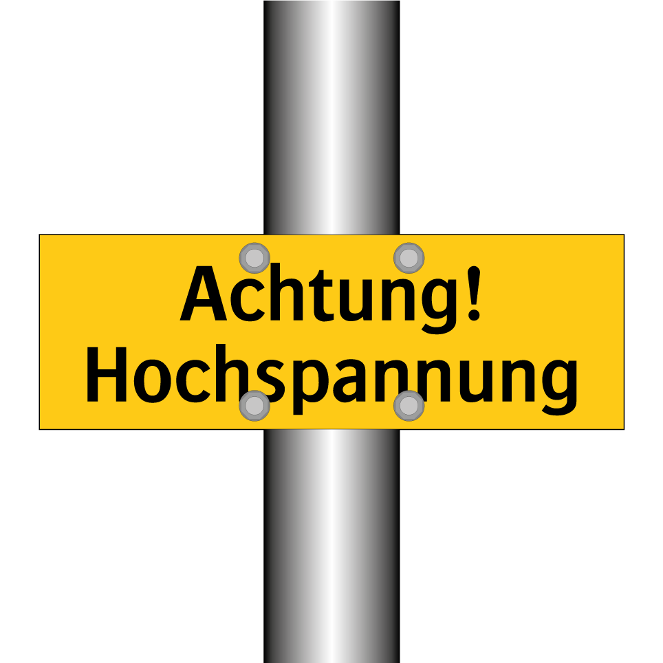 Achtung! Hochspannung