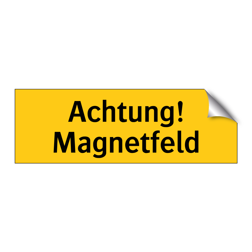 Achtung! Magnetfeld