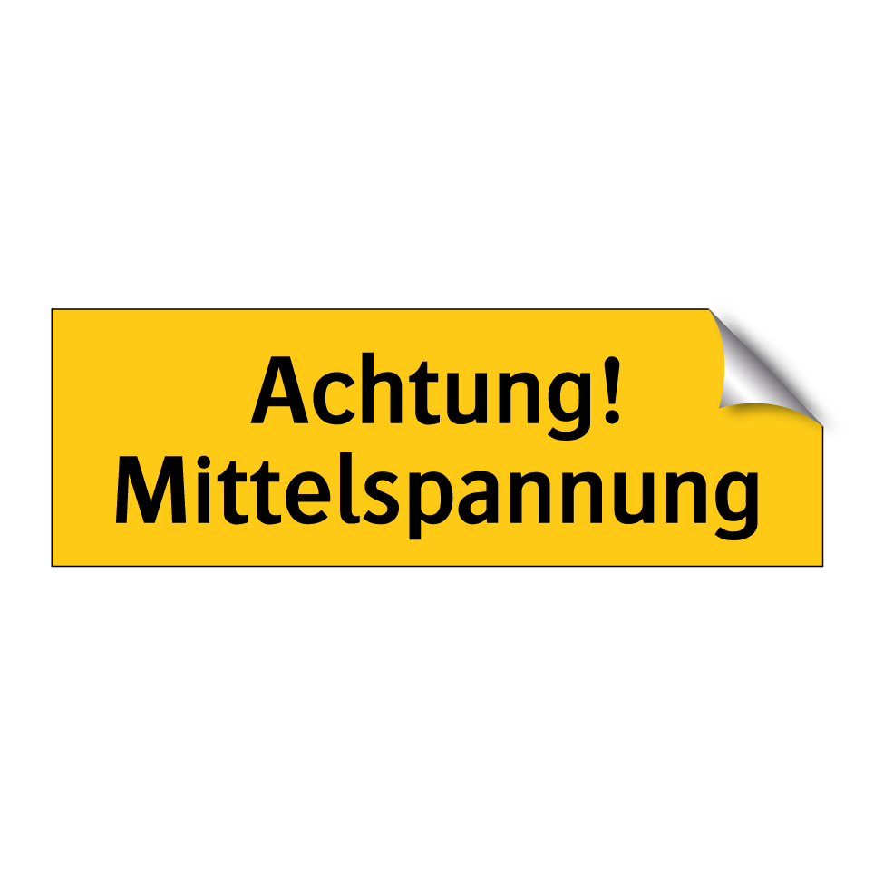Achtung! Mittelspannung