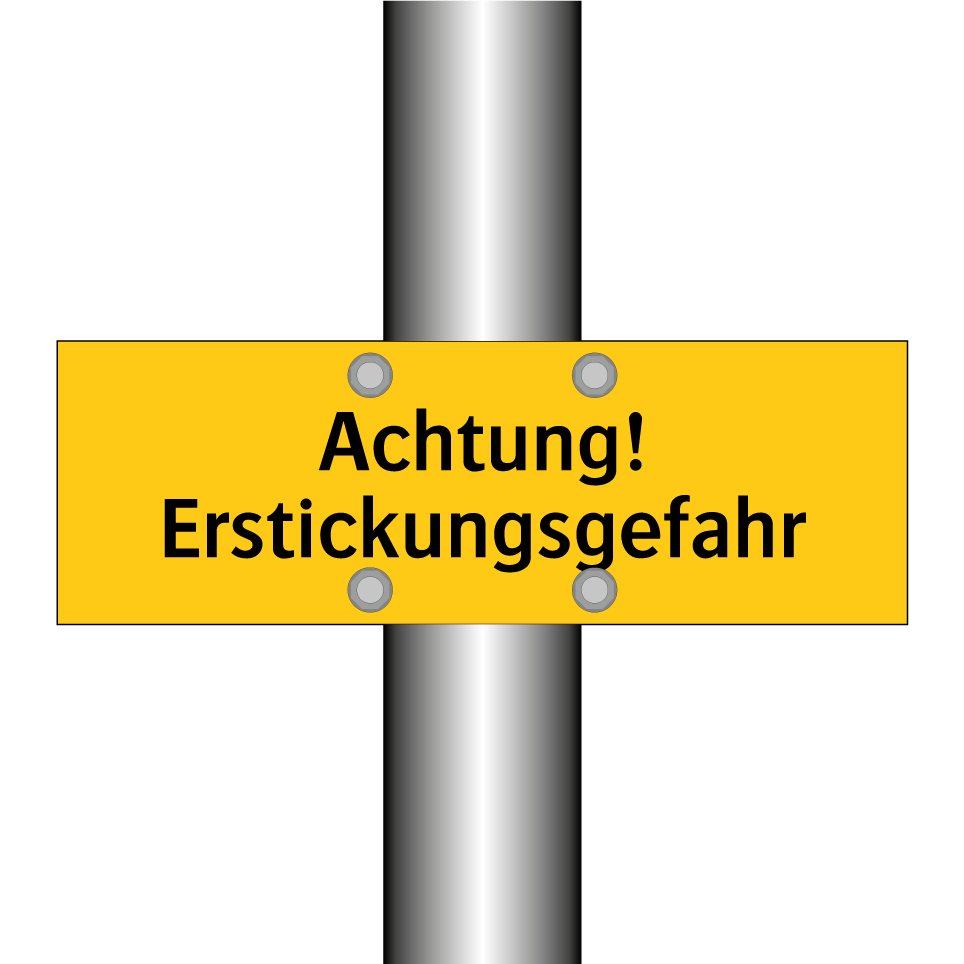 Achtung! Erstickungsgefahr