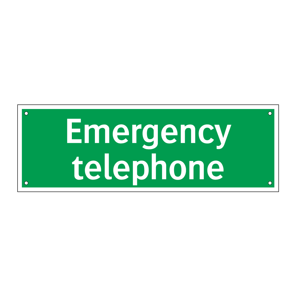 Emergency telephone