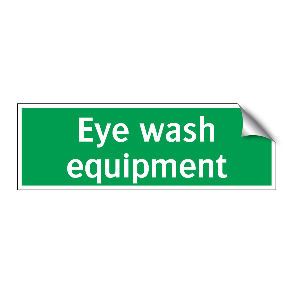 Eye wash equipment