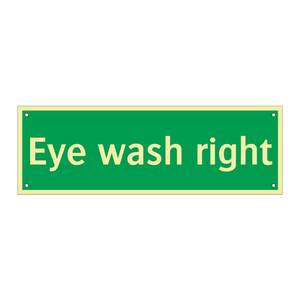 Eye wash right