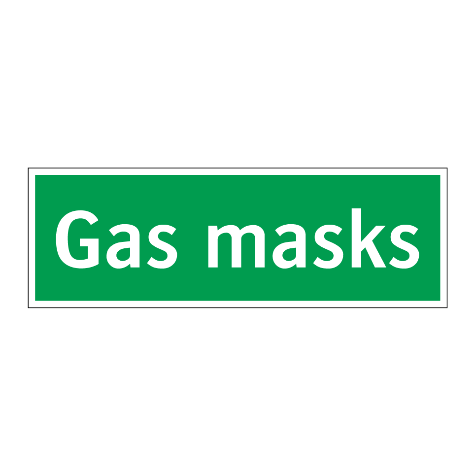 Gas masks
