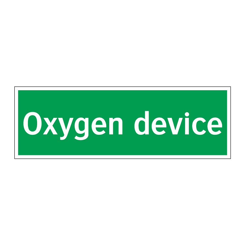 Oxygen device