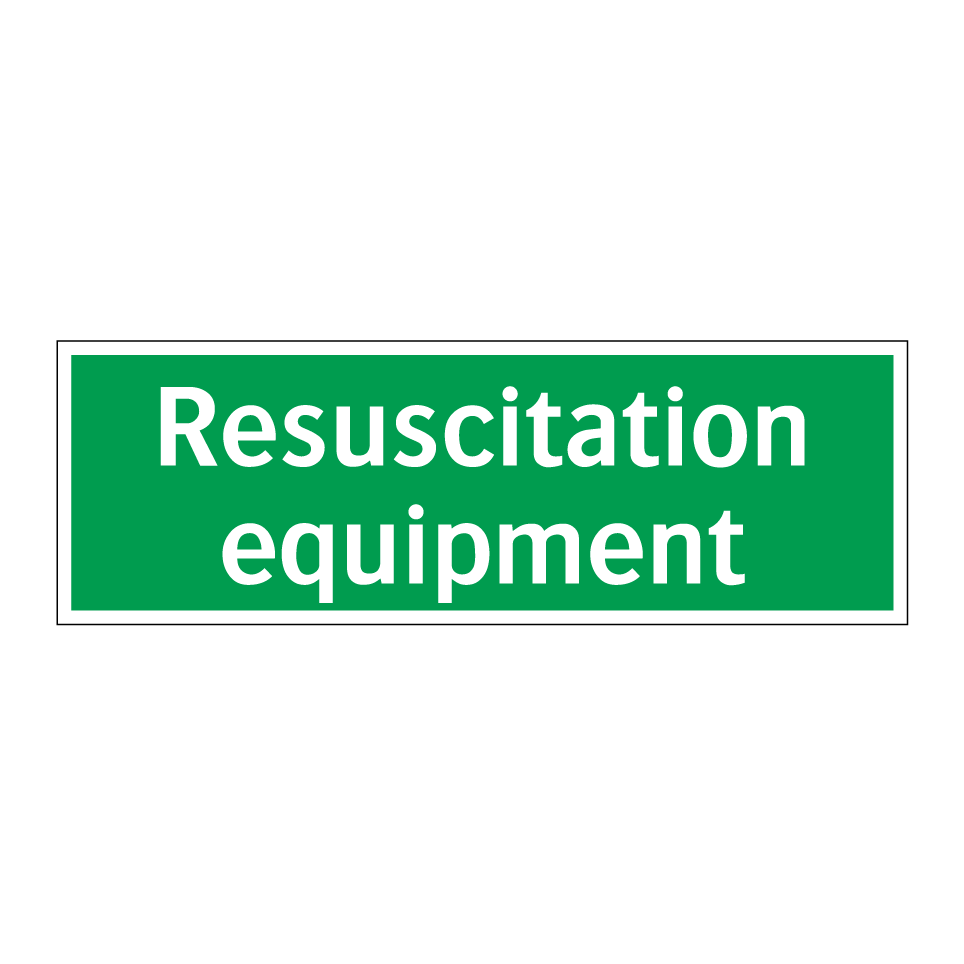Resuscitation equipment