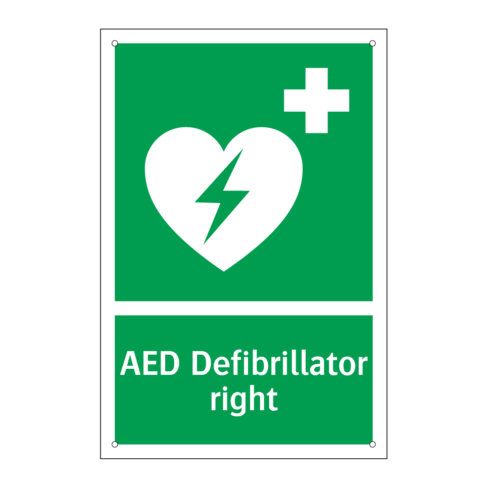 AED Defibrillator right