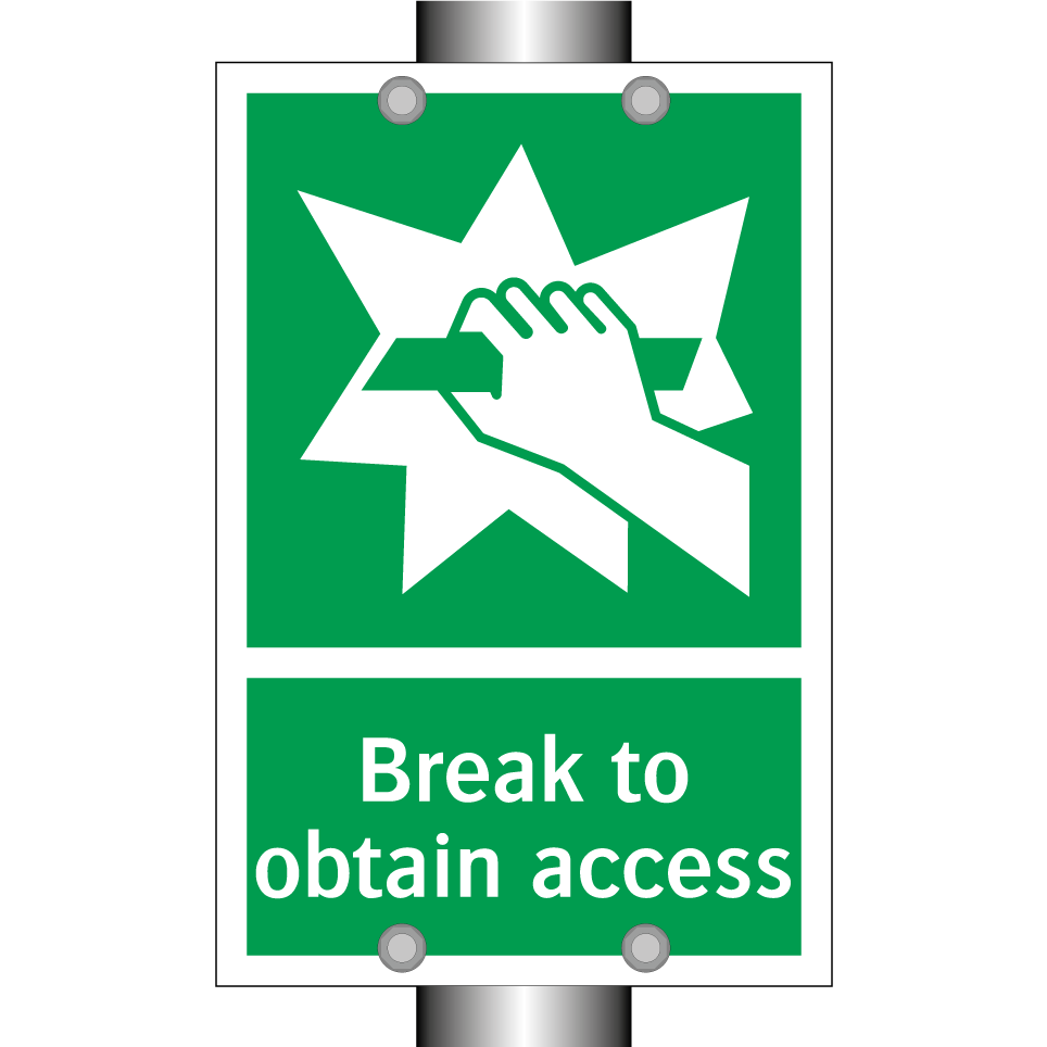Break to obtain access