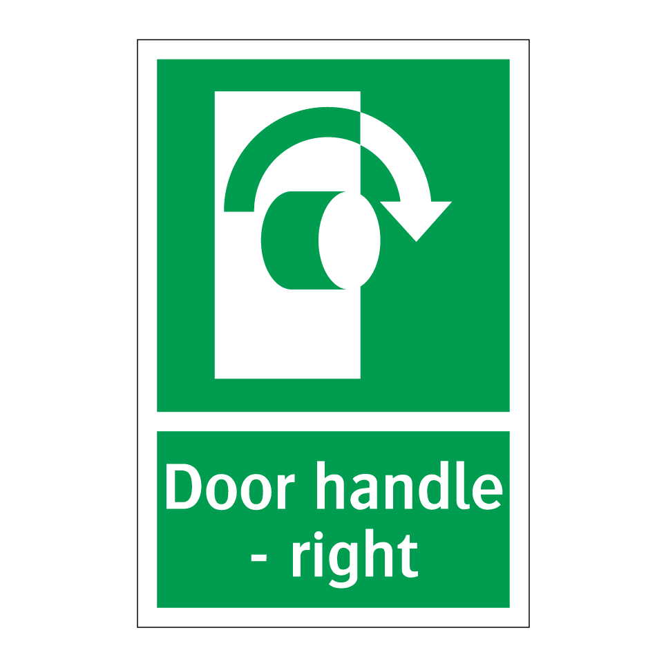Door handle - right
