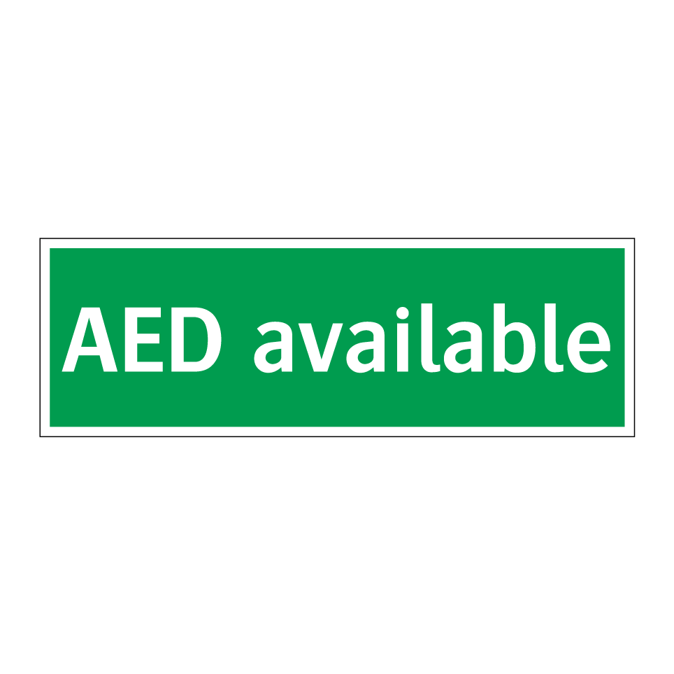 AED available