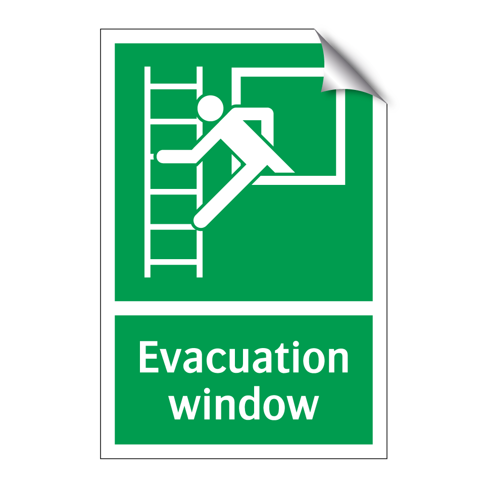 Evacuation window