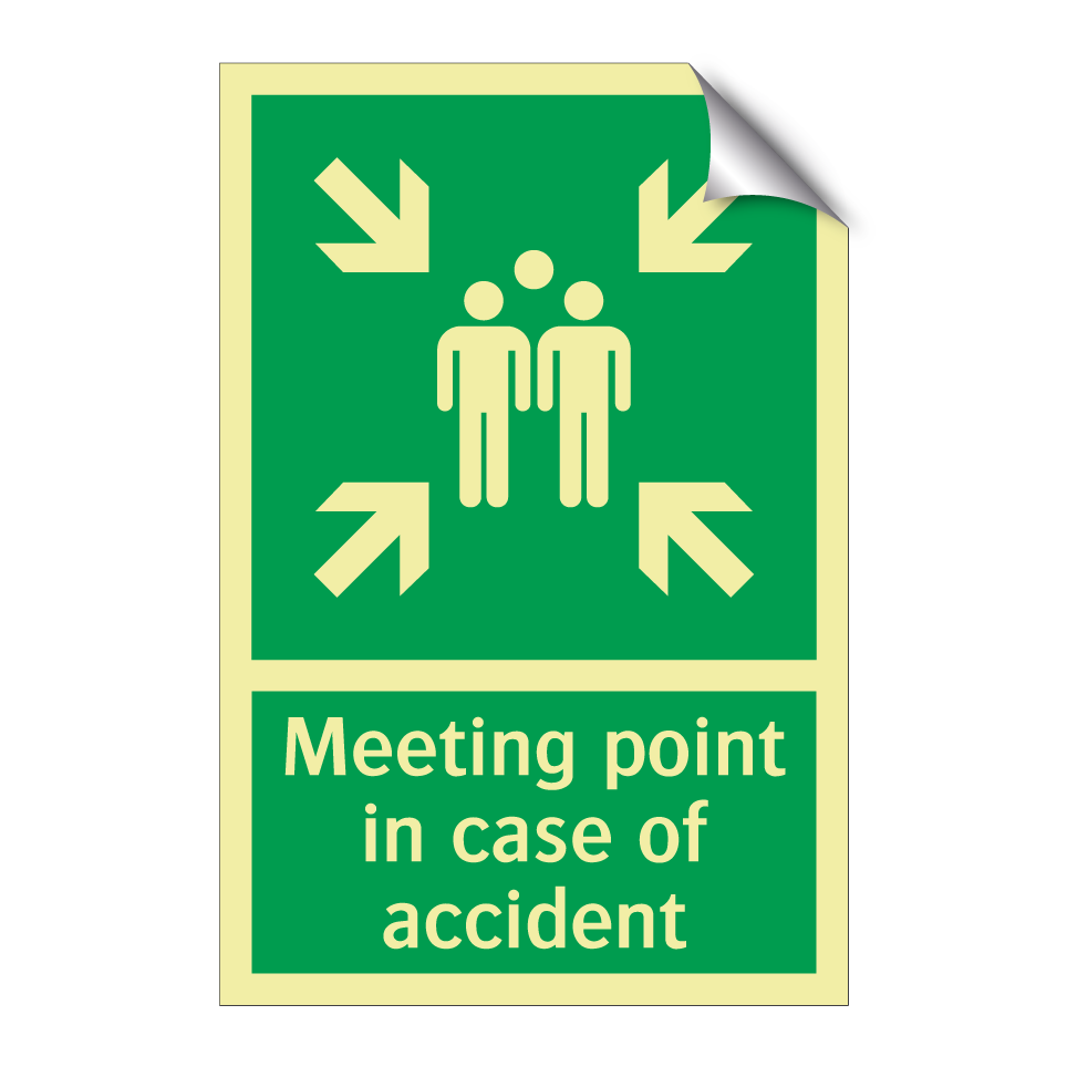 Meeting point in case of accident