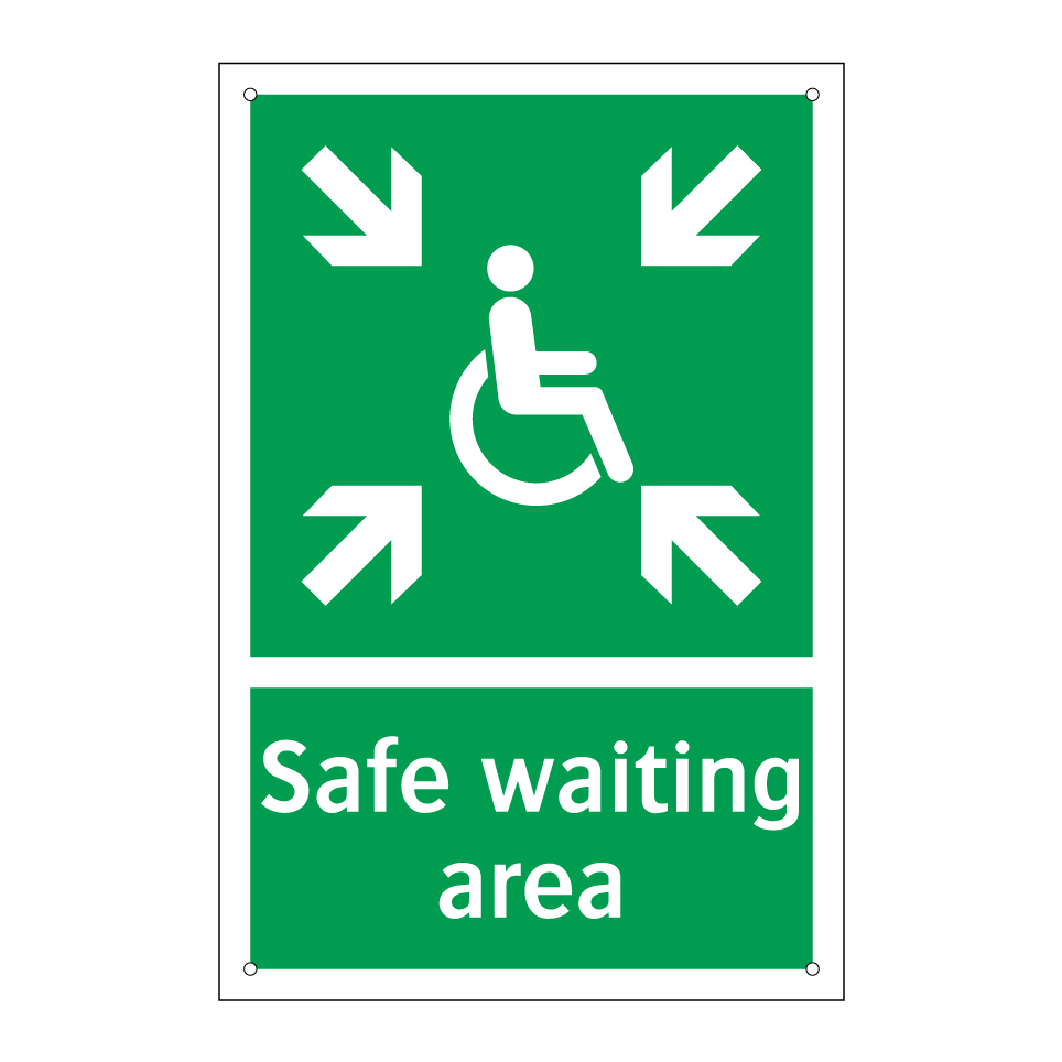 Safe waiting area
