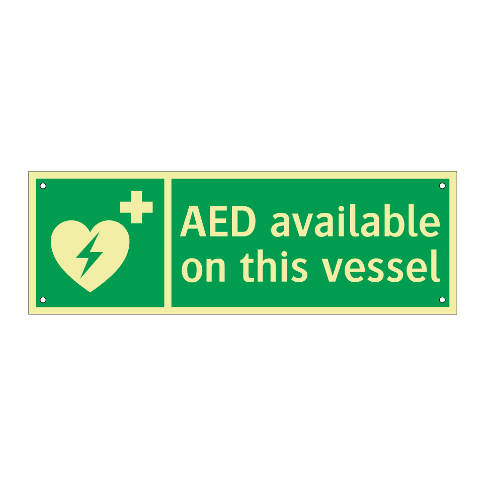 AED available on this vessel