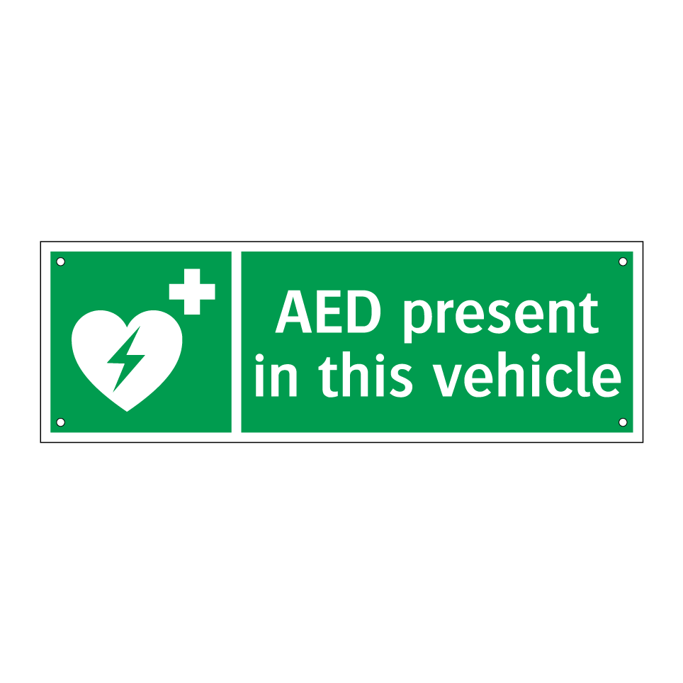 AED present in this vehicle