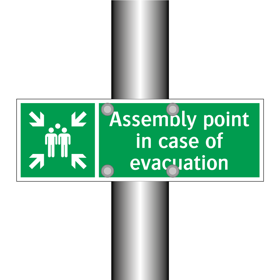 Assembly point in case of evacuation