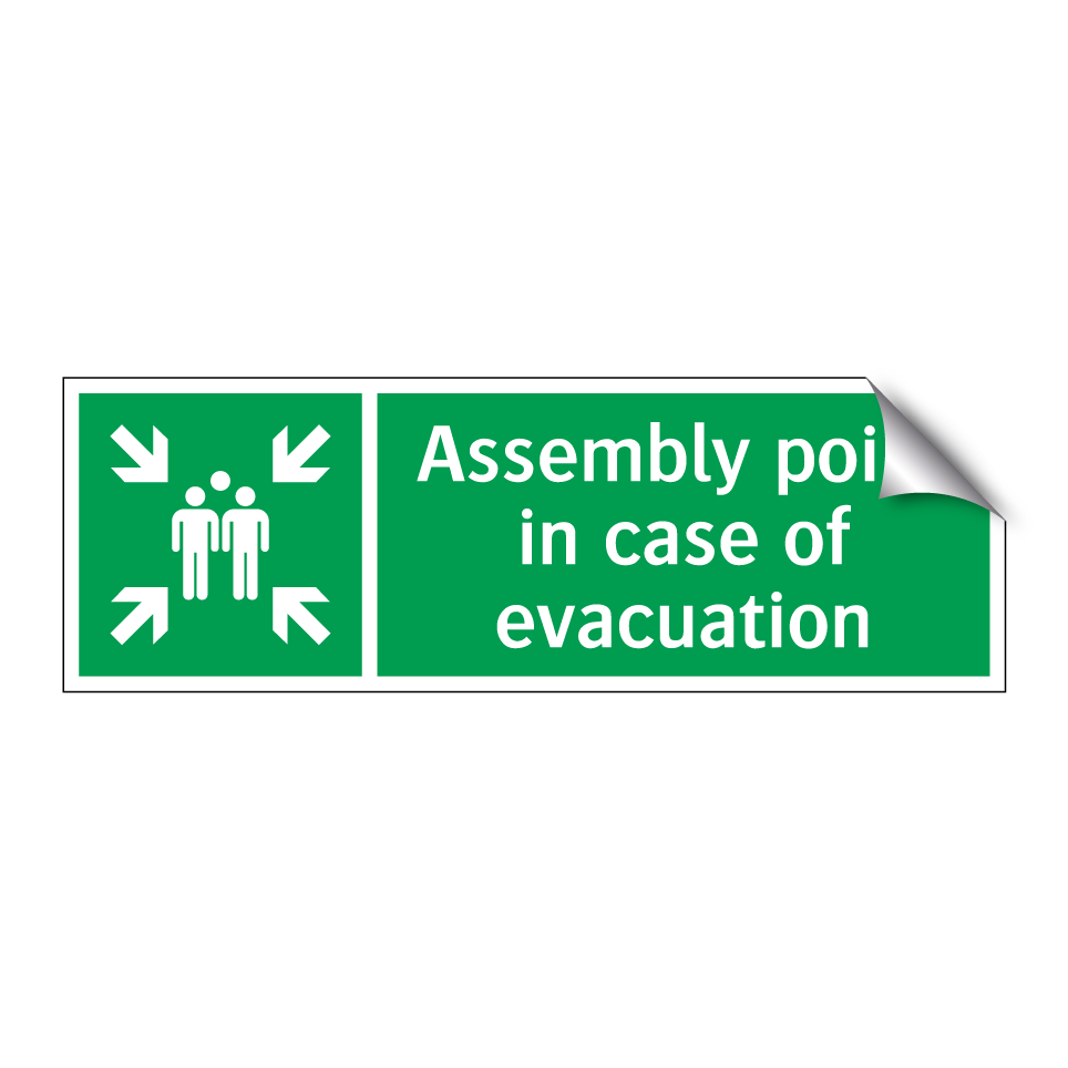 Assembly point in case of evacuation