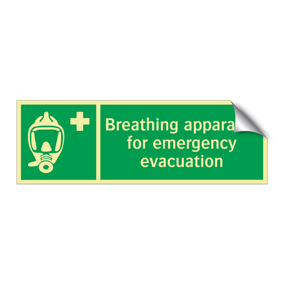 Breathing apparatus for emergency evacuation
