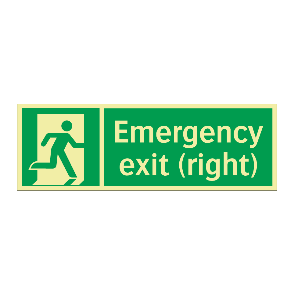 Emergency exit (right)
