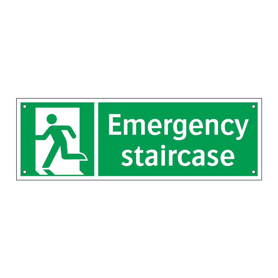 Emergency staircase