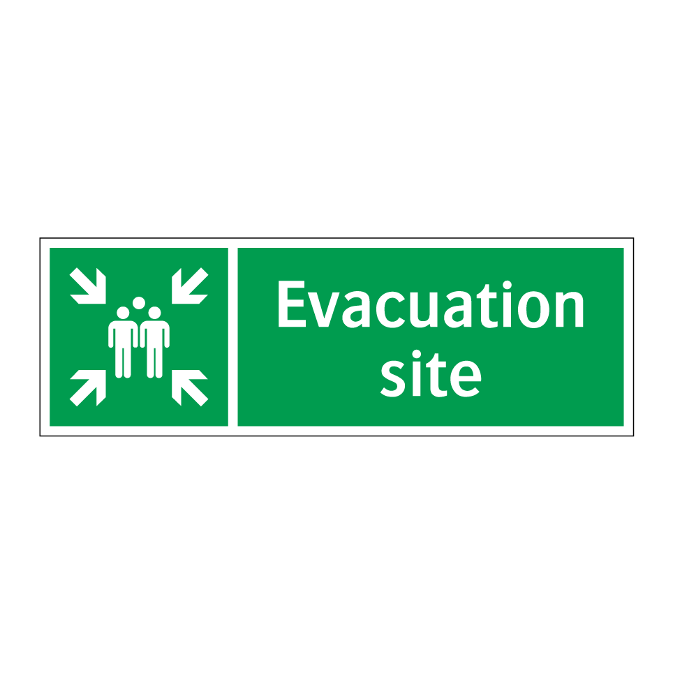 Evacuation site