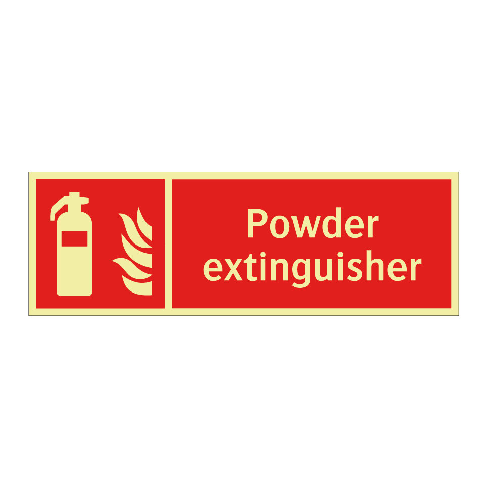 Powder extinguisher