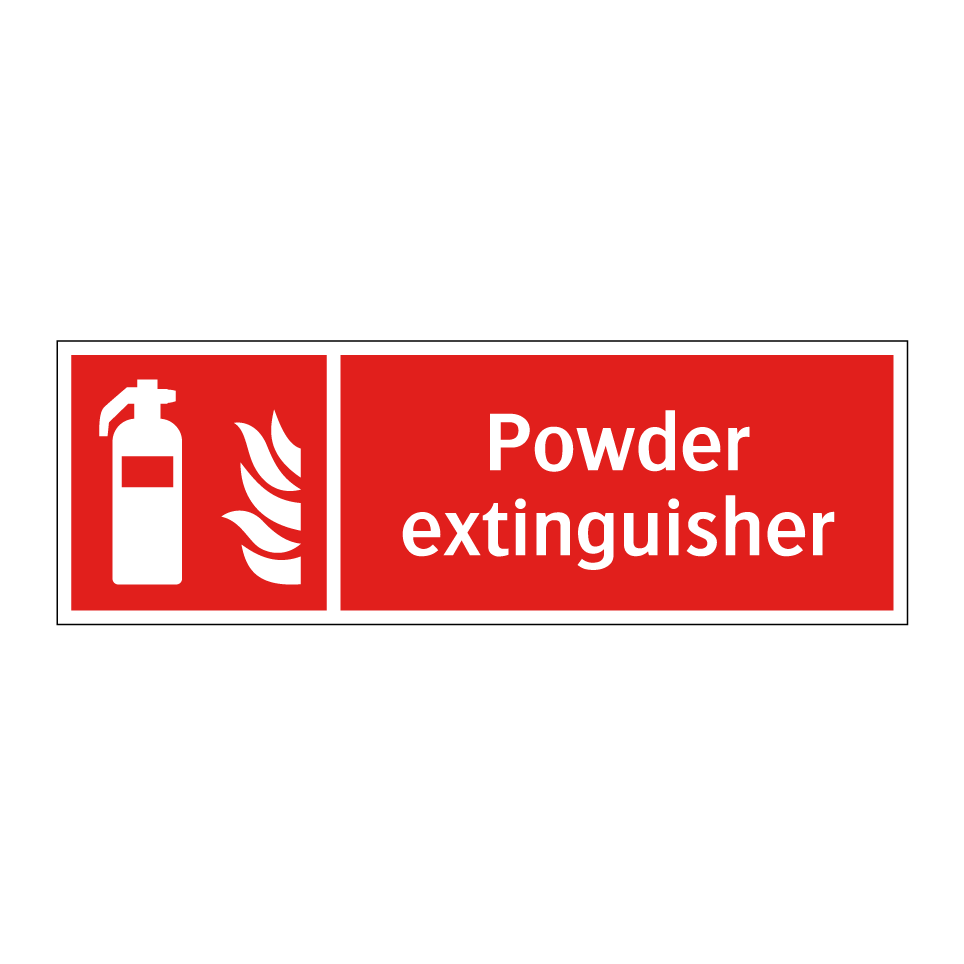 Powder extinguisher
