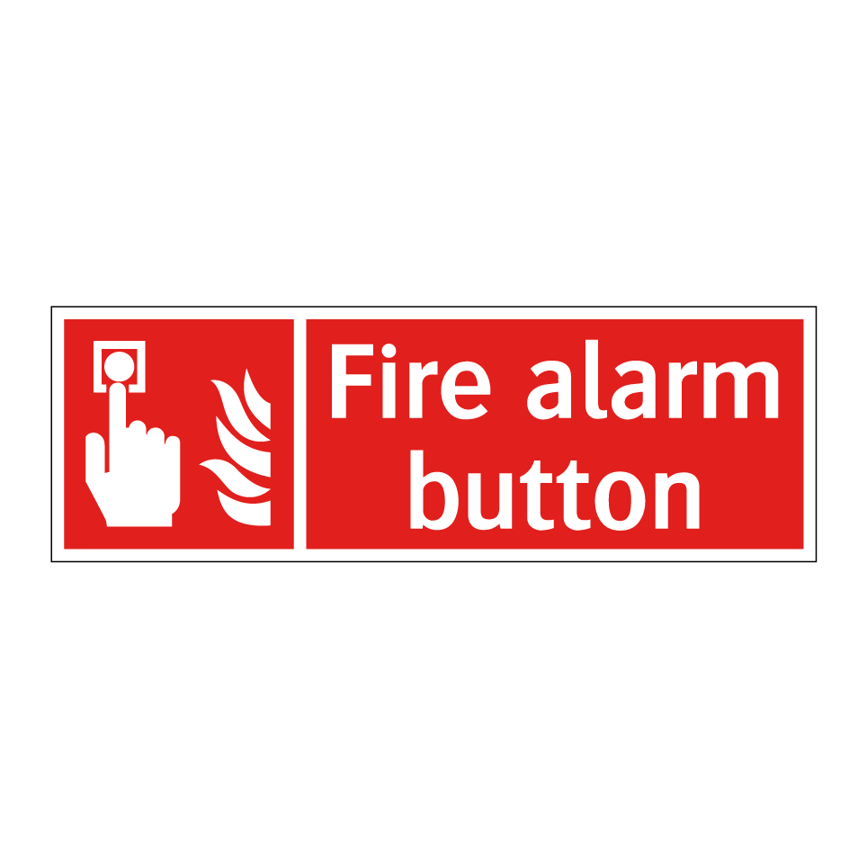Fire alarm button