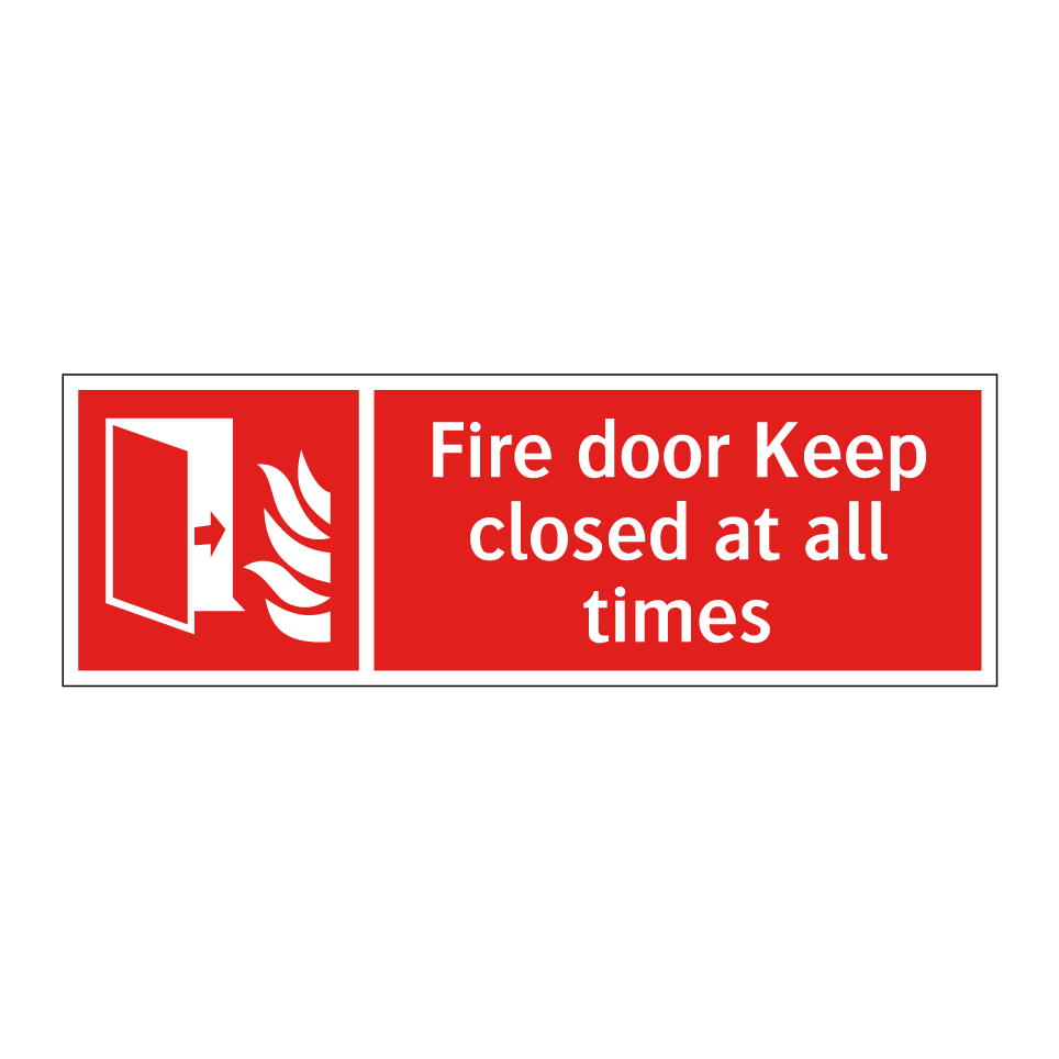 Fire door Keep closed at all times