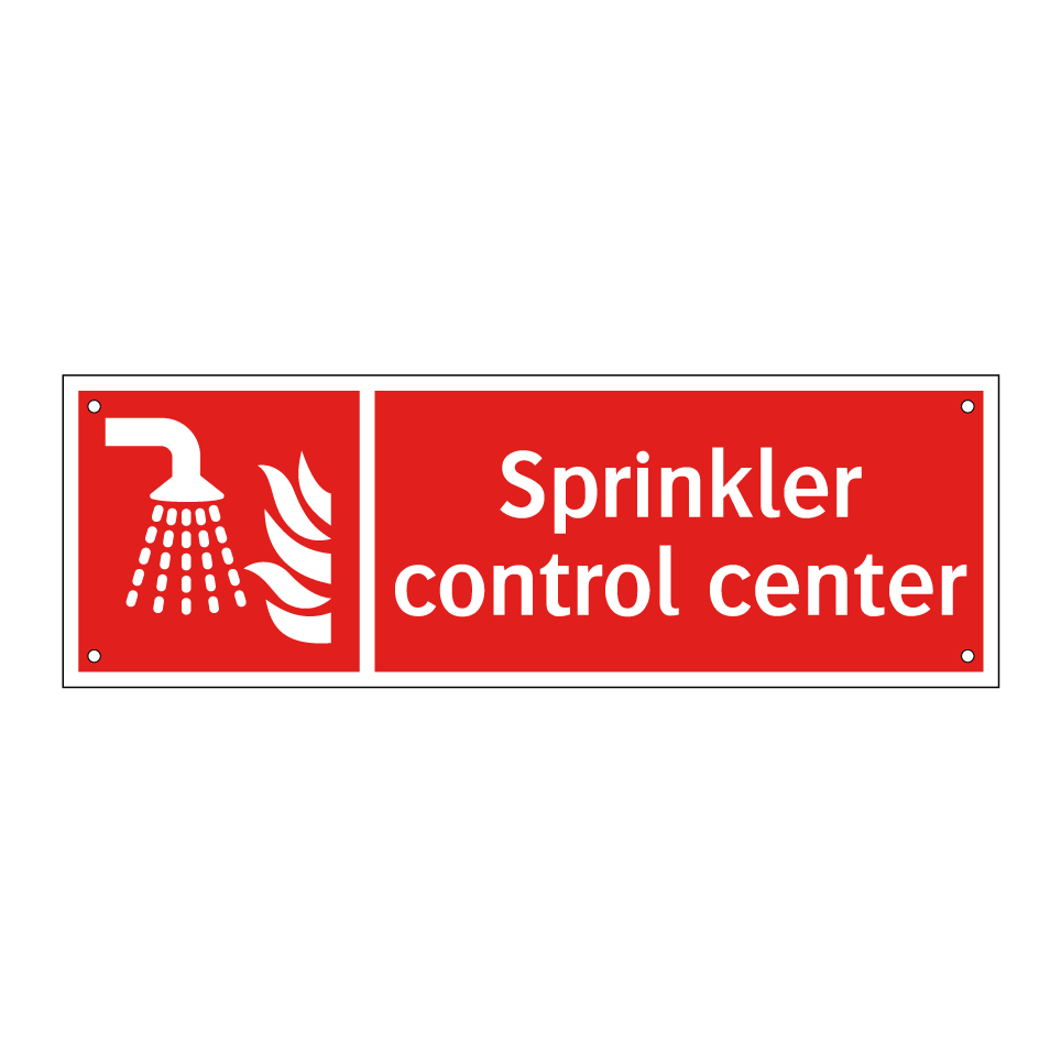 Sprinkler control center